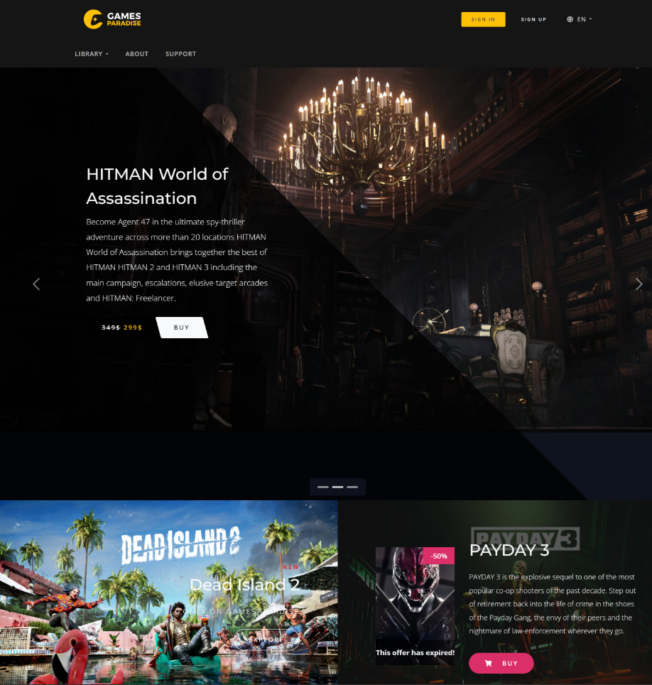 E-Games Platform